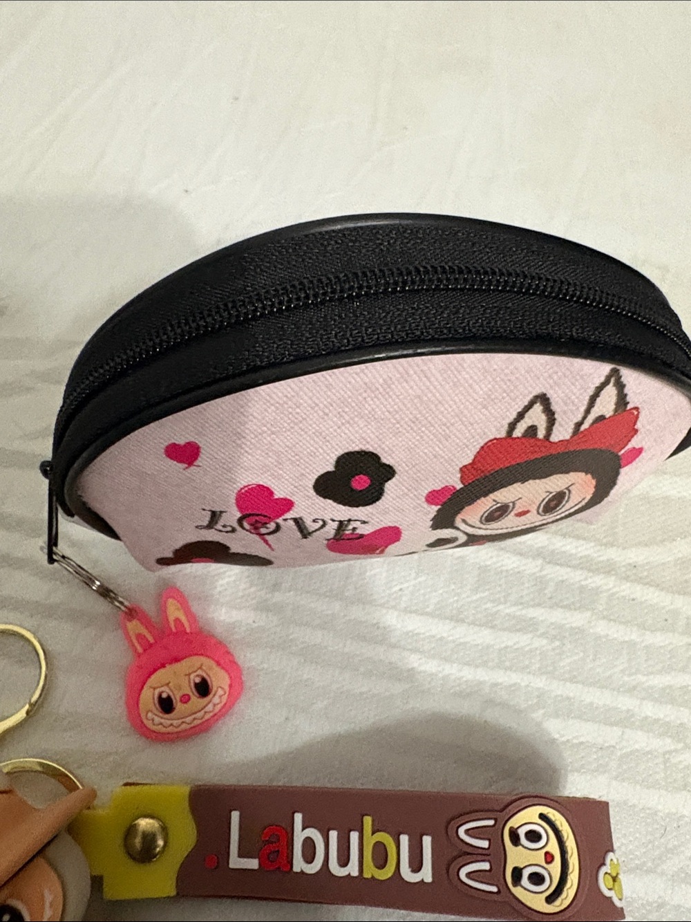 Labubu Character Keychain & Coin Pouch - Picture 3 of 3